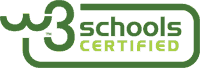 W3Schools certified: HTML